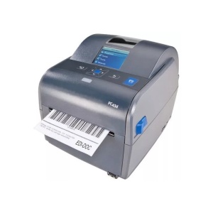 PC43d, Direct Thermal, ikonový ovládací panel, 203dpi, USB, EU napájecí kabel
